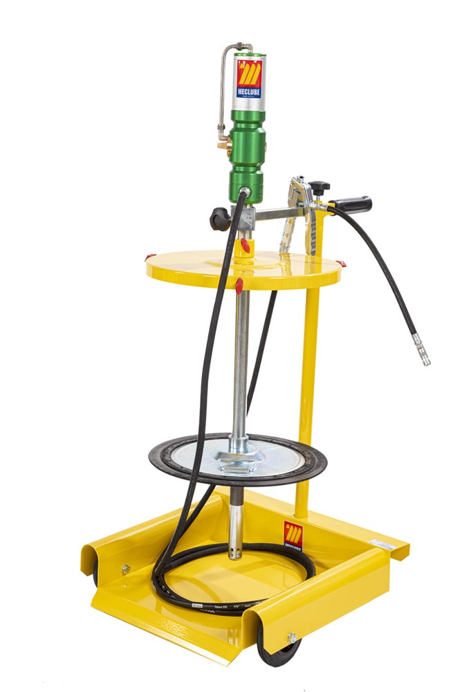 013-1120-000 Pneum. vetpomp set op kar 50-60kg, 60:1