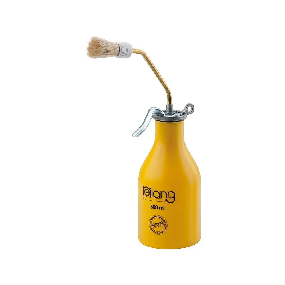Reilang oil can with lubrication brush