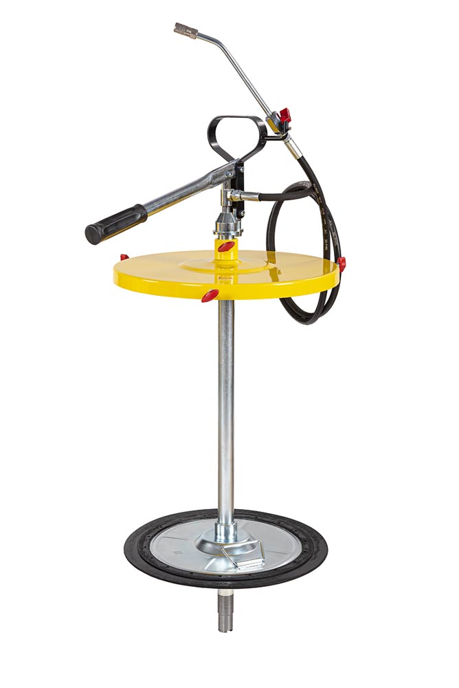 016-1150-050 Handmatige hogedruk vetpomp met vatdeksel, 50-60 kg