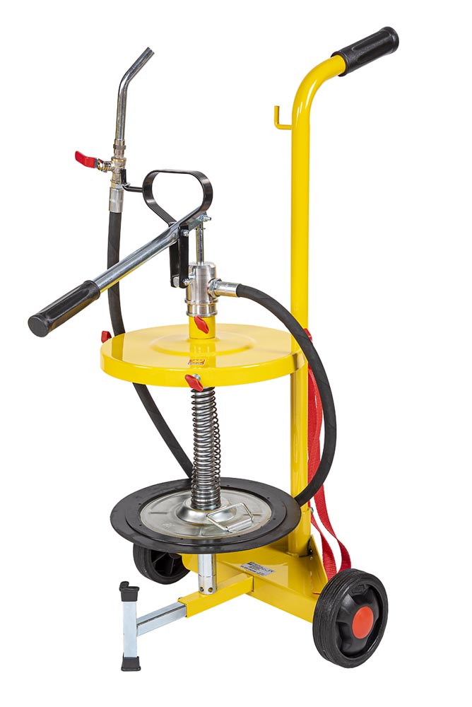 016-1152-C20 Handm. vetpomp, mobiel, voor 18-30 kg vaten + afleverslang