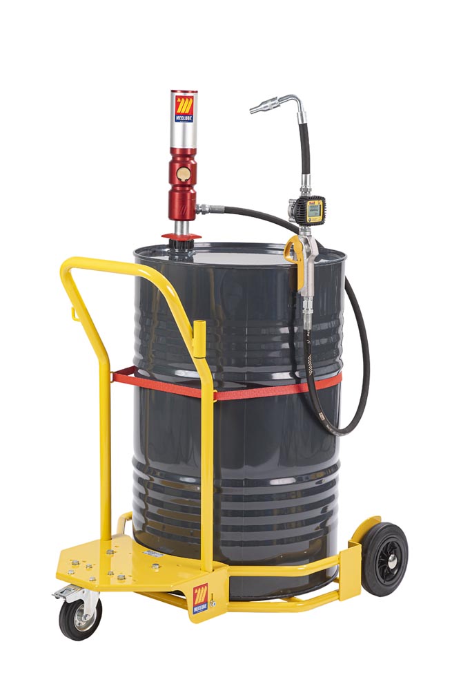 022-1298-C00 Verrijdbare oliepompset  180-220L vaten 28 l/min, digitaal