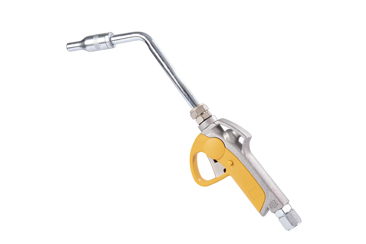 024-1231-D00 Autom. olie afgiftepistool met vaste slang -  Ø14mm, 45°