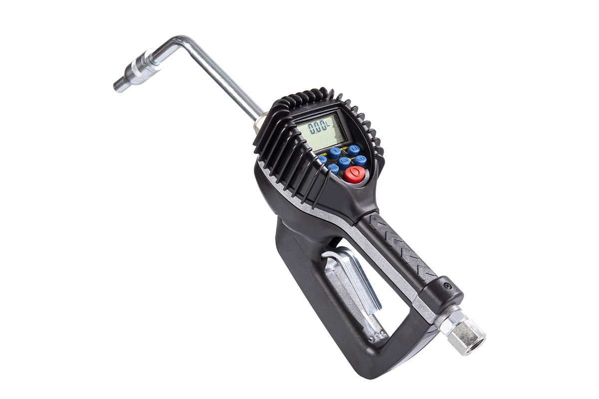 024-1247-D00 Autom. digitaal pistool, vast. tuit - Ø 14 mm - voorselectie