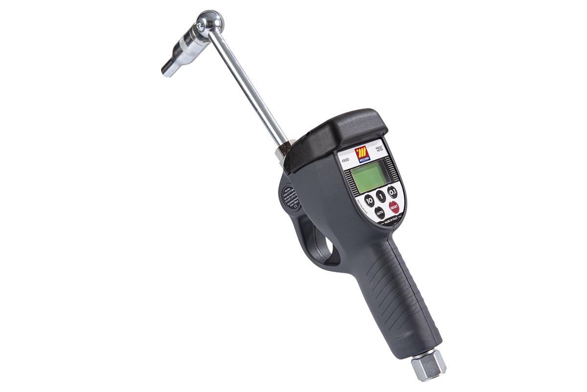 024-1247-P00 Autom. dig. pistool, flex.tuit gekoppeld  - Ø14mm - voorsel.