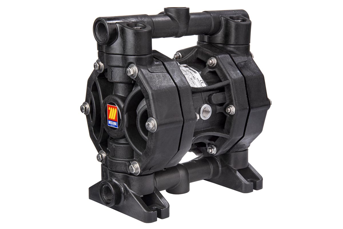 028-P055-AB3 Membraanpomp P55 – 1/2" BSP - aggressieve vloeistof