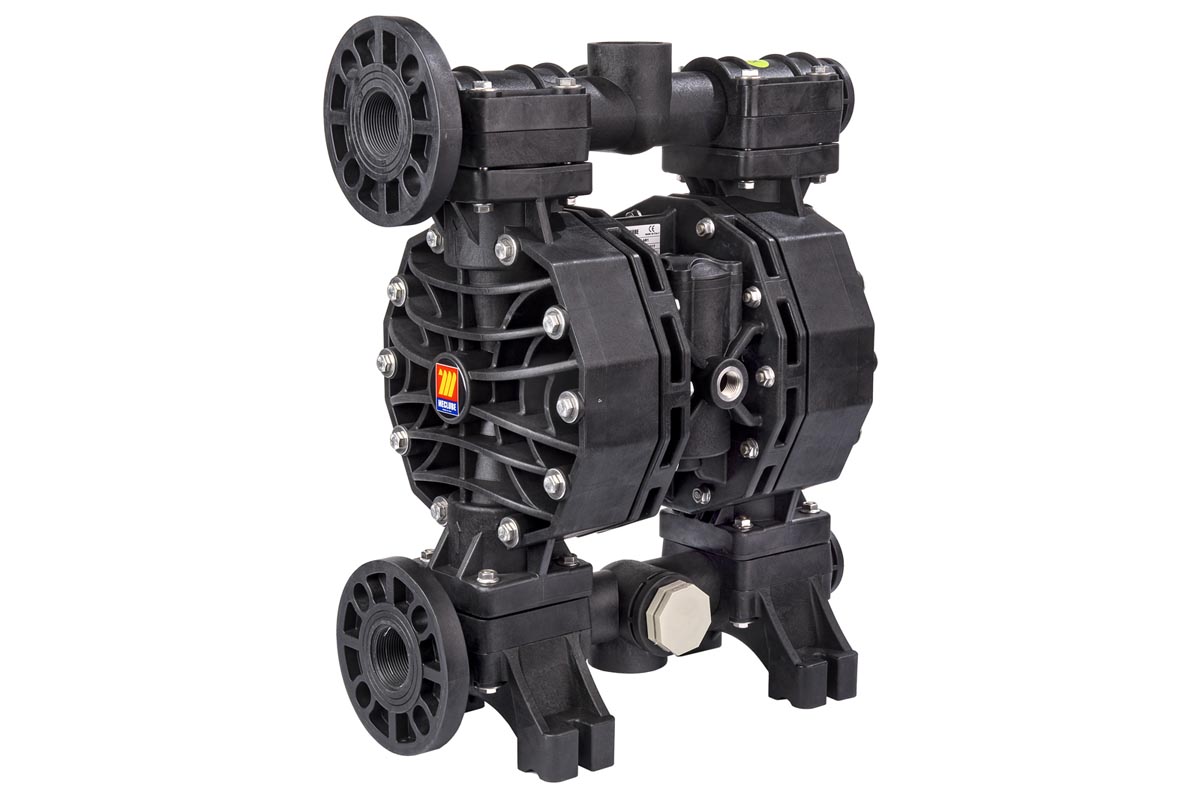 028-P400-AB4 Membraanpomp P400 – 1.1/2" BSP - schurende vloeistof