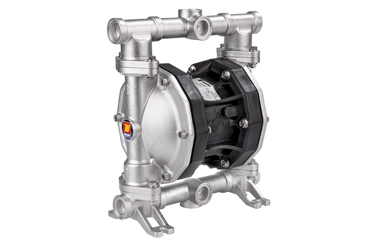 028-S055-AB3 Membraanpomp SS55 – 1/2" BSP - aggressieve vloeistof