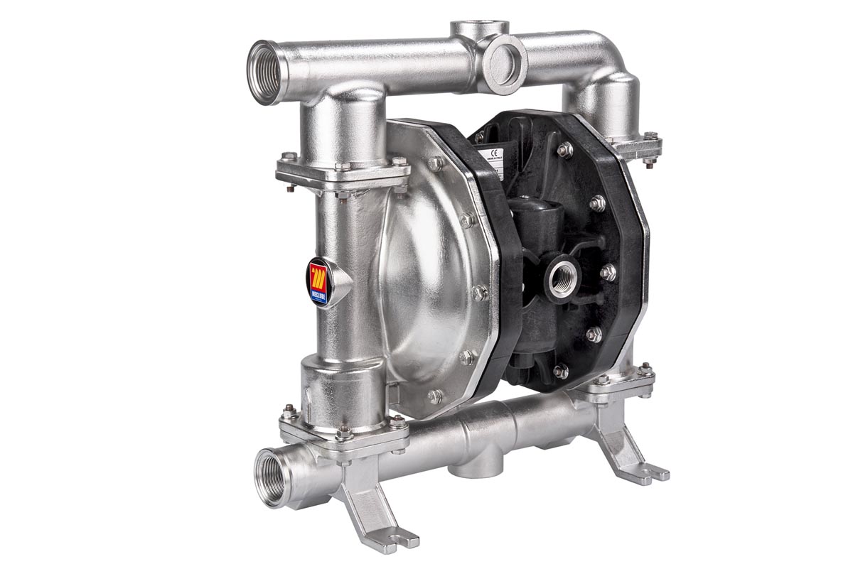 028-S110-AB3 Membraanpomp SS110 – 3/4" BSP - aggressieve vloeistof