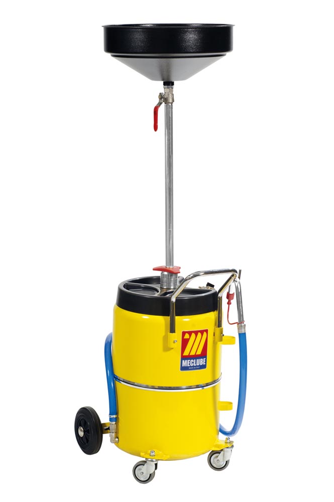 Opvangtank voor afgewerkte olie