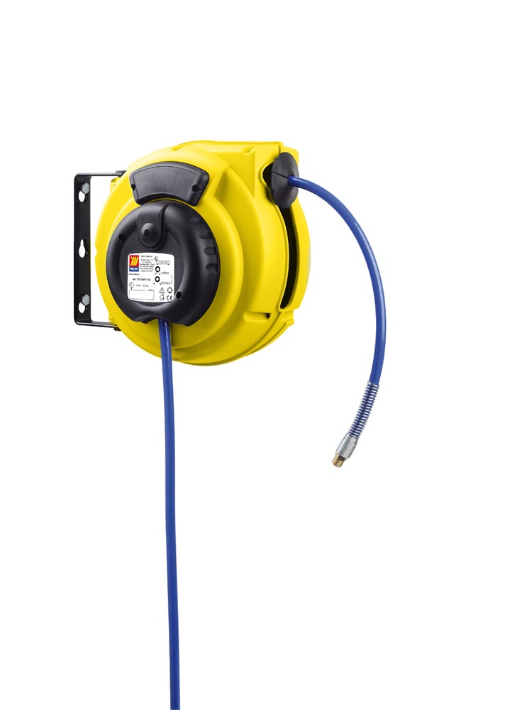 Haspel voor water en lucht zwenkbaar gesloten