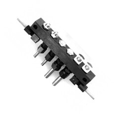 Grease nipple block straight steel