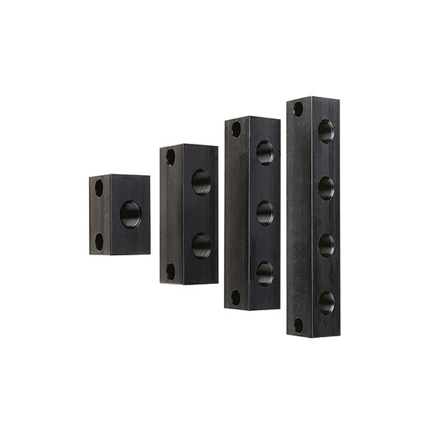 Grease nipple block anodized aluminium