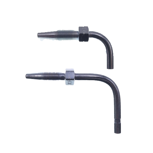 Hose stud for high pressure hose 90º steel