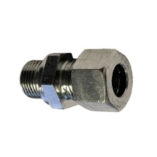 Straight cutting ring coupling stainless steel