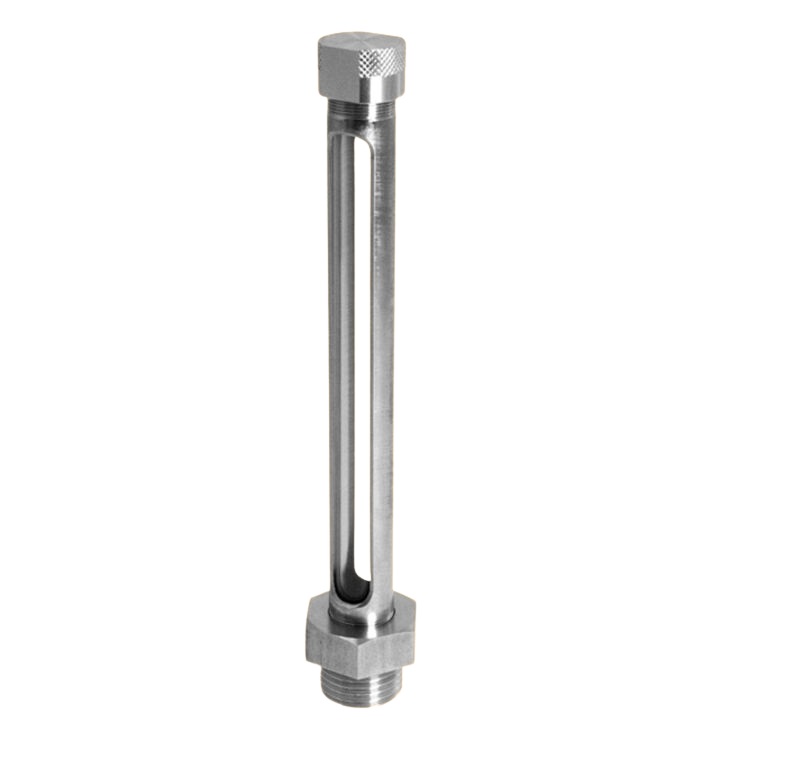 Oil level sight glass OAV RVS A4