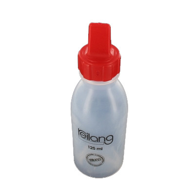 Fles met breed strijkmondstuk